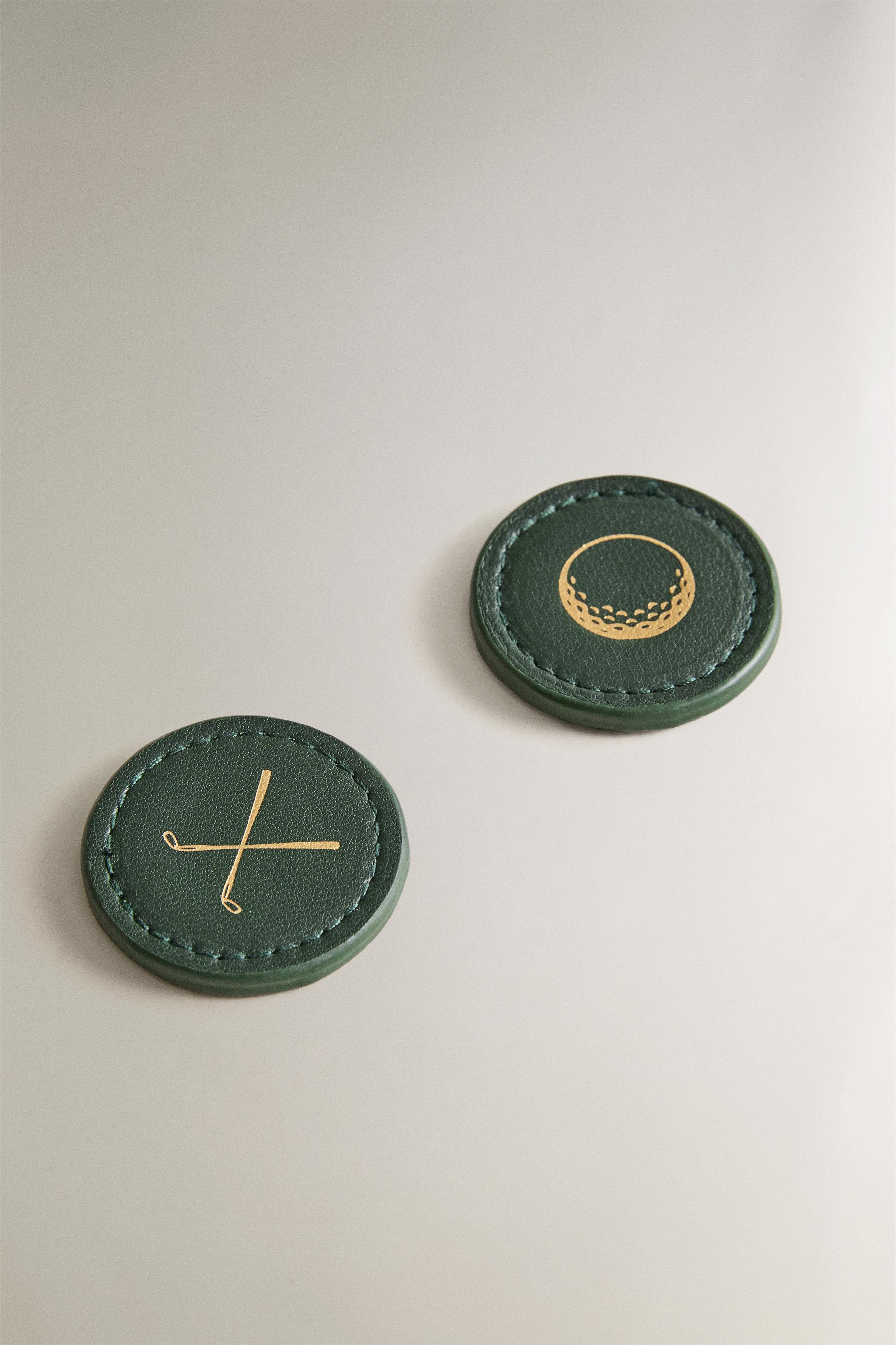 ENSEMBLE MARQUEURS BALLE DE GOLF (LOT DE 2)